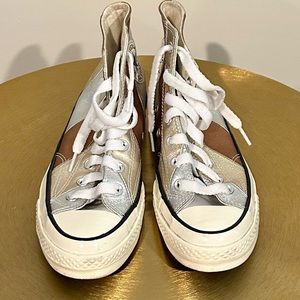 Metallic Rainbow Converse Chuck Taylor Size Women 8